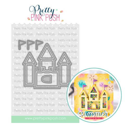 PRETTY PINK POSH: Sandcastle Shaker | Die