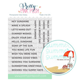 PRETTY PINK POSH:  Sentiment Strips | Summer | Stamp