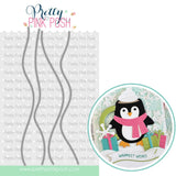 PRETTY PINK POSH: Snowy Hills Borders | Die