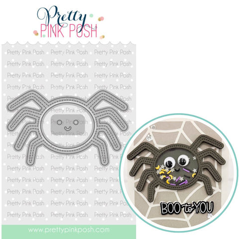 PRETTY PINK POSH: Spider Shaker | Die