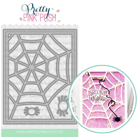 PRETTY PINK POSH: Spider Web Cover Plate | Die
