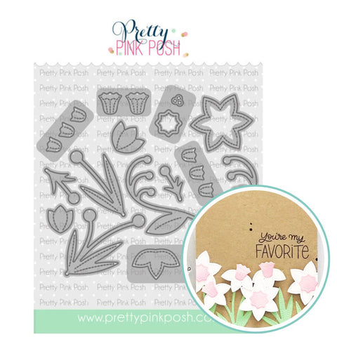 PRETTY PINK POSH: Spring Floral | Die