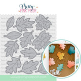 PRETTY PINK POSH: Die | Stitched Leaves