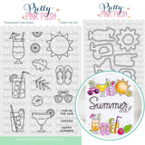 PRETTY PINK POSH: Stamp & Die Bundle | Summer Sips