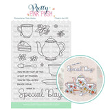 PRETTY PINK POSH:  Tea Time | Stamp