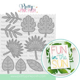 PRETTY PINK POSH: Die | Tropical Leaves