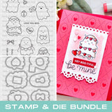 PRETTY PINK POSH: Ghost Friends | Stamp & Die Bundle