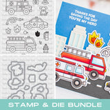 PRETTY PINK POSH:  Helper Vehicles | Stamp & Die Bundle