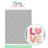 PRETTY PINK POSH: Pierced XOXO Cover Plate | Die