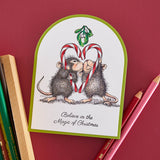 SPELLBINDERS:  House Mouse | Mistletoe Kiss | Stamp