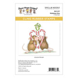 SPELLBINDERS:  House Mouse | Mistletoe Kiss | Stamp