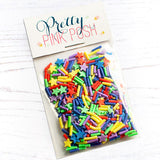 PRETTY PINK POSH:  Clay Confetti | Rainbow Remix