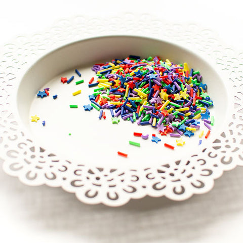 PRETTY PINK POSH:  Clay Confetti | Rainbow Remix