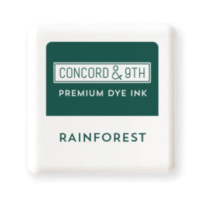 CONCORD & 9 TH: Premium Dye Ink Cube | Rainforest