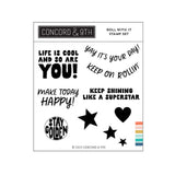 CONCORD & 9 th :  Roll With It | Stamp & Die Bundle