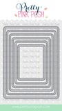 PRETTY PINK POSH: Die | Rounded Stitched Rectangles