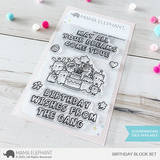 MAMA ELEPHANT: Birthday Block | Stamp and Creative Cuts Bundle