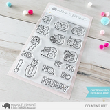 MAMA ELEPHANT: Counting Left | Stamp and Creative Cuts Bundle