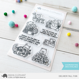 MAMA ELEPHANT: Deliver Fall Fun | Stamp and Creative Cuts Bundle