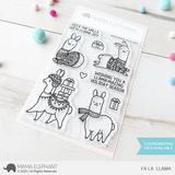 MAMA ELEPHANT: Fa La Llama | Stamp and Creative Cuts Bundle