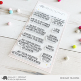 MAMA ELEPHANT: Holiday Reading | Stamp