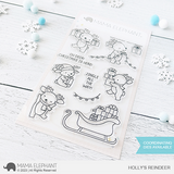 MAMA ELEPHANT: Holly's Reindeer | Stamp
