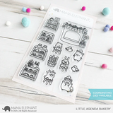 MAMA ELEPHANT: Little Agenda Bakery | Stamp and Creative Cuts Bundle