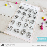 MAMA ELEPHANT: Stamp | Little Zombie Agenda