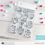 MAMA ELEPHANT: Monster Hugs | Stamp and Creative Cuts Bundle