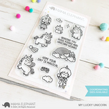 MAMA ELEPHANT: Stamp & Die Bundle | My Lucky Unicorn