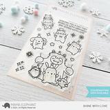 MAMA ELEPHANT: Shine With Love | Stamp and Creative Cuts Bundle