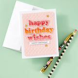 SPELLBINDERS:  Happy Birthday Wishes | Die