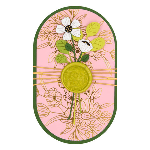 Spellbinders - Fustelle Ovali A Forma Di Bordo Postale: Set Per Scrapbooking E Goffratura