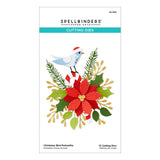 SPELLBINDERS:  Christmas Bird Poinsettia | Die