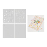 HERO ARTS:  Stencil | Confetti Layering