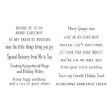 SPELLBINDERS:  Dancin' Christmas Sentiments | Stamp