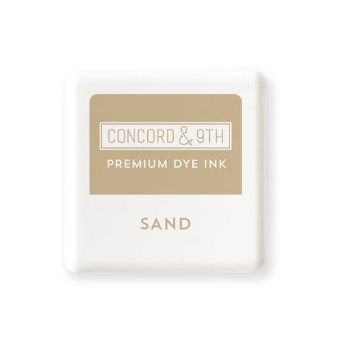 CONCORD & 9 TH: Premium Dye Ink Cube | Sand