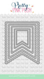 PRETTY PINK POSH: Scallop Flag Tags | Die