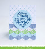 LAWN FAWN: Give It A Whirl Messages | Friends | Stamp