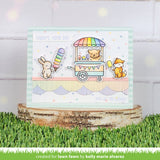 LAWN FAWN: Treat Cart Sentiment Add-On | Stamp & Lawn Cuts Die Bundle