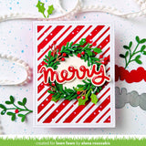 LAWN FAWN: Scripty Merry Outline Add-On | Lawn Cuts Die