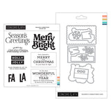 CONCORD & 9 th : Season's Greetings | Stamp & Die Bundle