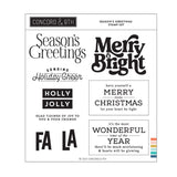 CONCORD & 9 th : Season's Greetings | Stamp
