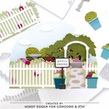 CONCORD & 9 th : Secret Garden Stacks | Stamp & Die Bundle