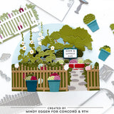 CONCORD & 9 th : Secret Garden Stacks | Stamp & Die Bundle