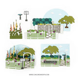 CONCORD & 9 th : Secret Garden Stacks | Stamp & Die Bundle