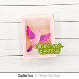 PRETTY PINK POSH: Shadow Box | Die