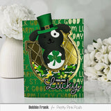 PRETTY PINK POSH: Lucky Words | Stencil