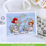 LAWN FAWN: Shello, Friend | Stamp