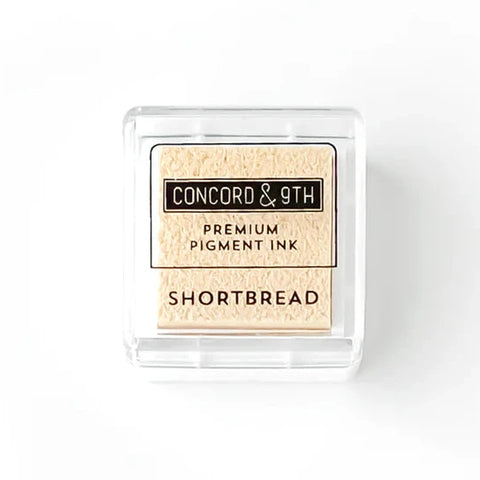 CONCORD & 9 TH: Premium Pigment Ink Cube | Shortbread